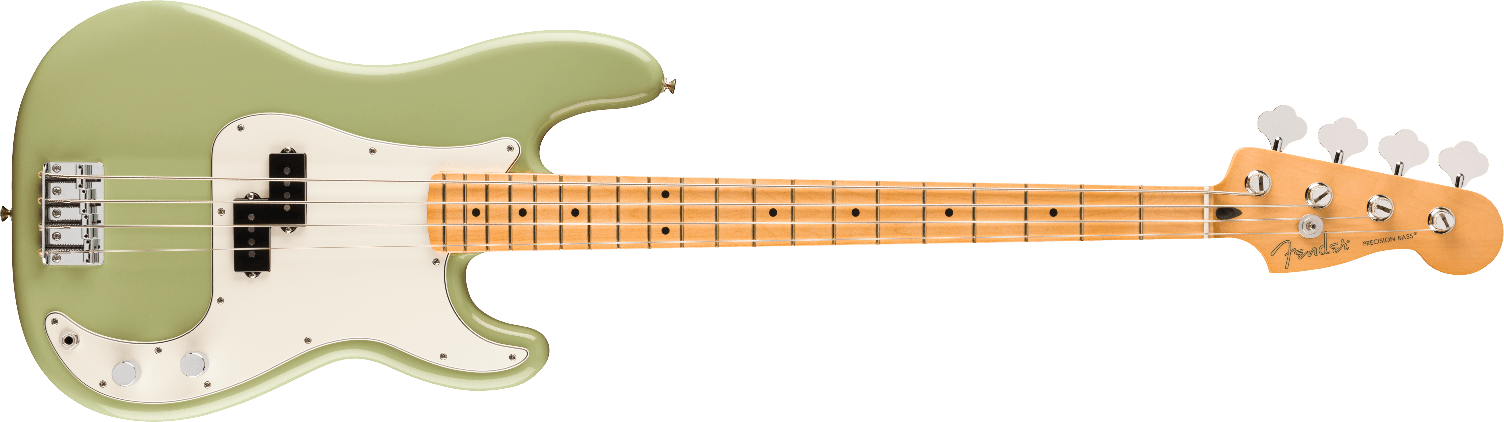 Fender Bass Guitars // Player II Precision Bass®, Maple Fingerboard, Birch Green