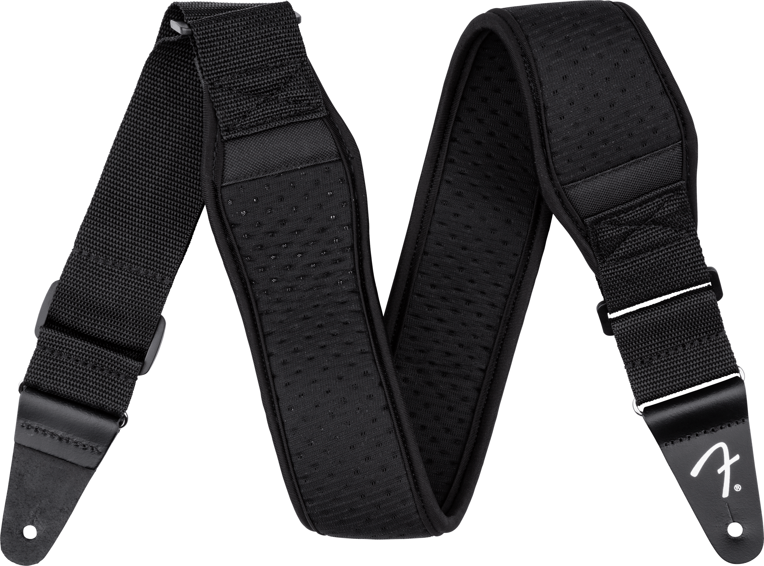 Fender Straps // Swell™ Neoprene Strap, Black, 2.5"