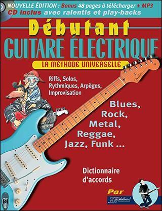 Rébillard Débutant guitare électrique + CD - Edition 2018