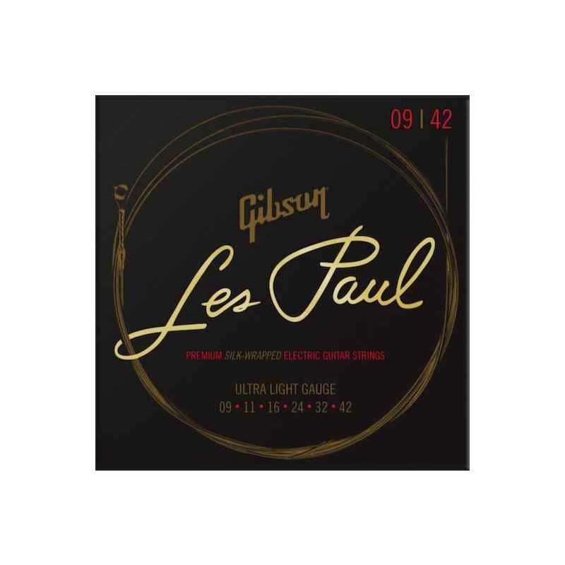 Gibson Les Paul Premium Strings 09-042 Ultra Light