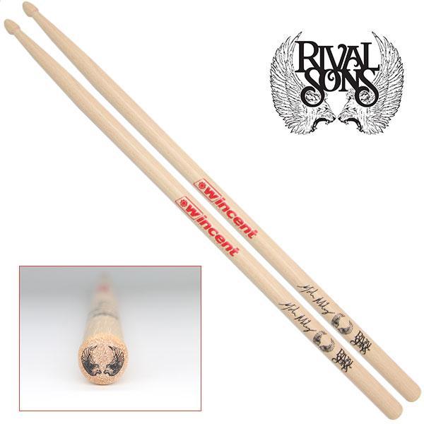 Wincent - wincent Michael Miley Signature Hickory drumsticks - AcornTip – Image 1