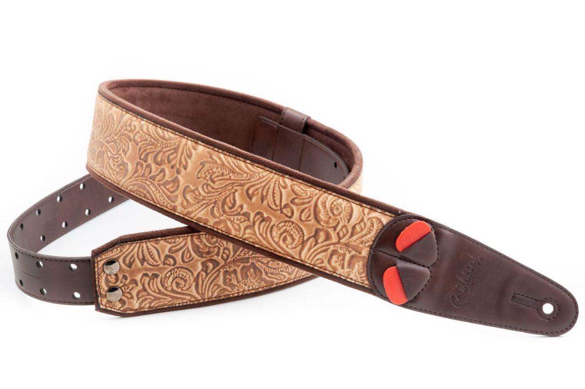 Guitar Strap Mojo Sandokan Beige Right On – Image 1