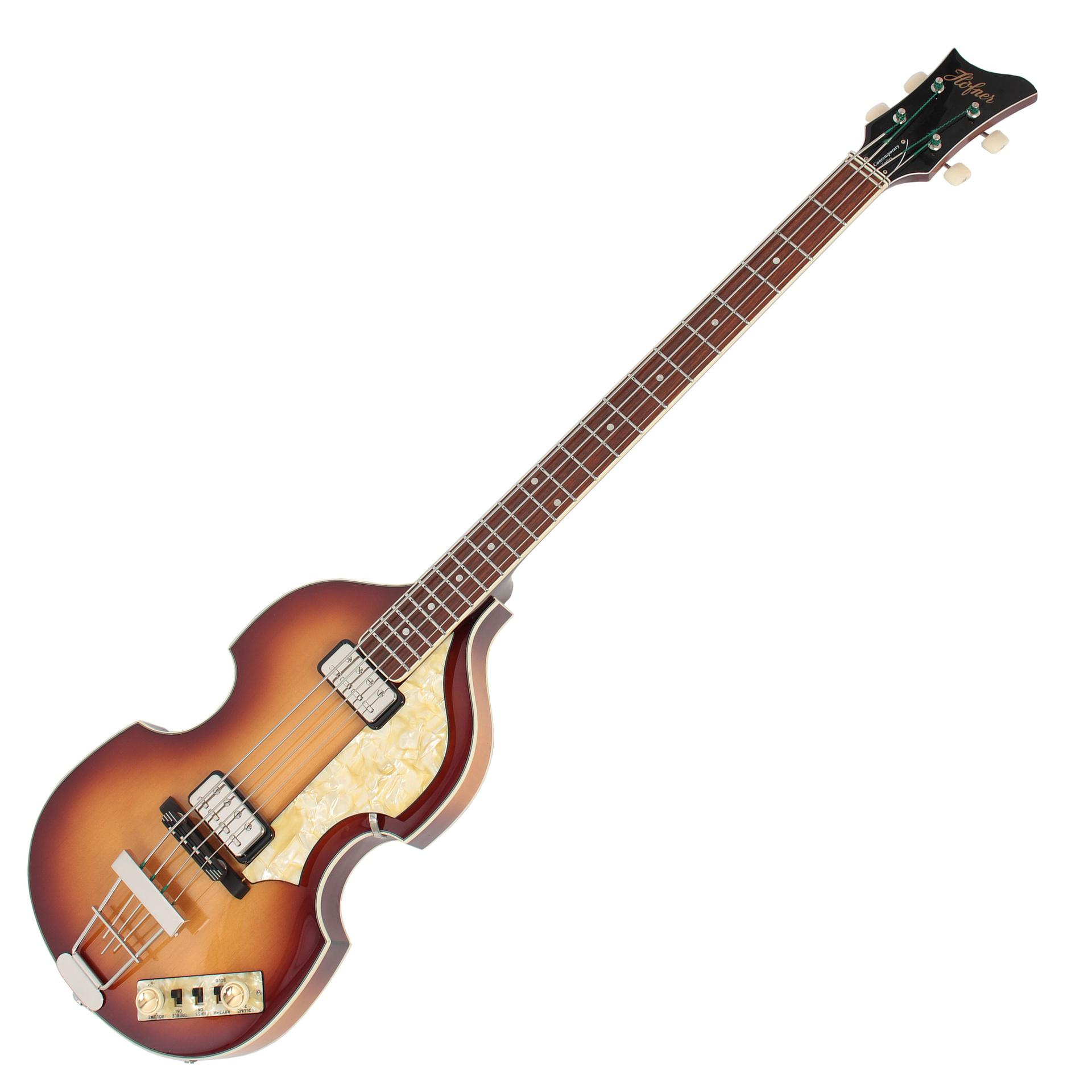 Höfner Contemporary Violin Bass (CN) Antique Brown Sunburst – Image 1