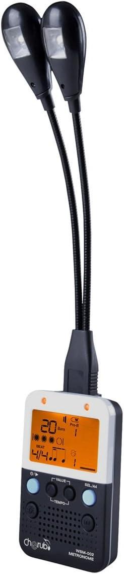 Cherub WSM-002 | Clip-On Metronome with LED Lamp