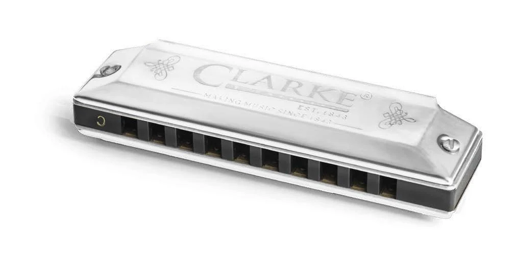 CLARKE DiatonicHarp silver -C- – Image 1