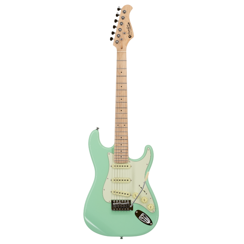 PRODIPE GUITARS ST JUNIOR SG SURF GREEN GUITARE ELECTRIQUE AVEC HOUSSE – Image 1