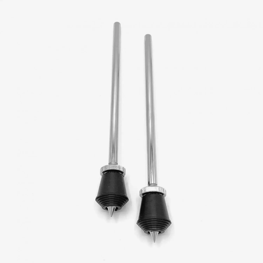 AHEAD Vintage Straight Bass Drum Spurs (10mm.) – Image 1