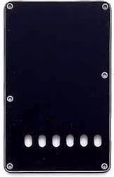 ALL PARTS® PLAQUE ARRIÈRE POUR FENDER® STRAT® 2.28mm 3 PLIS NOIR – Image 1