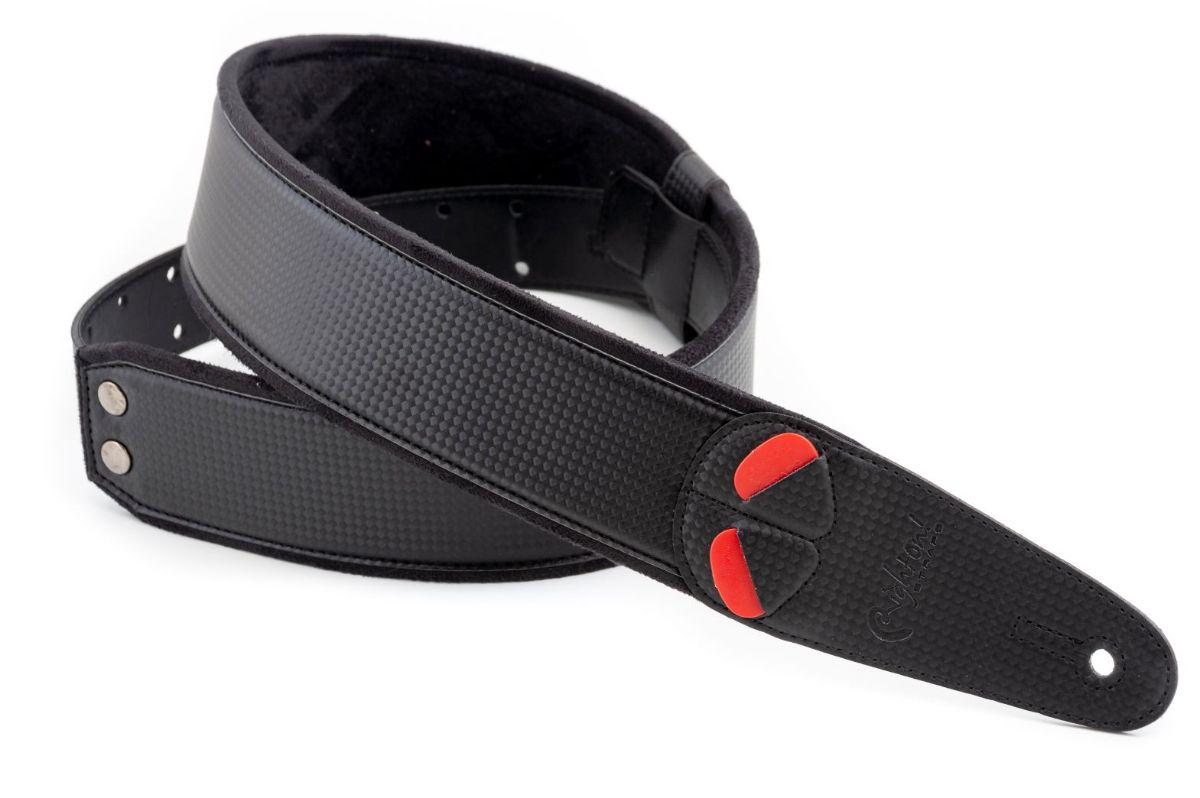 Guitar Strap Mojo Carbon Black Right On – Image 1