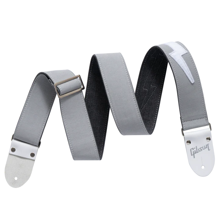 Gibson Guitar Strap The Vintage Bolt Grey