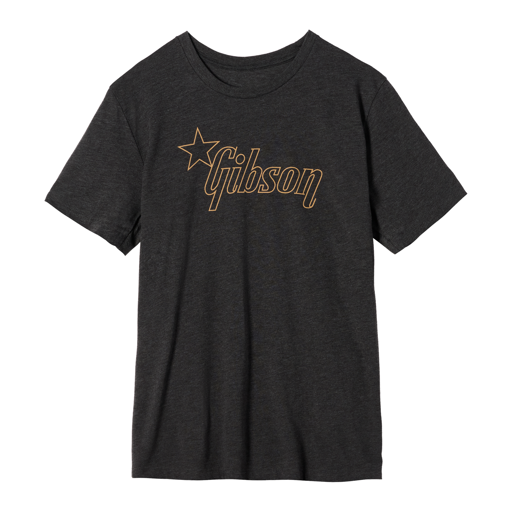 Gibson T-Shirt Star Logo Grösse: S Charcoal