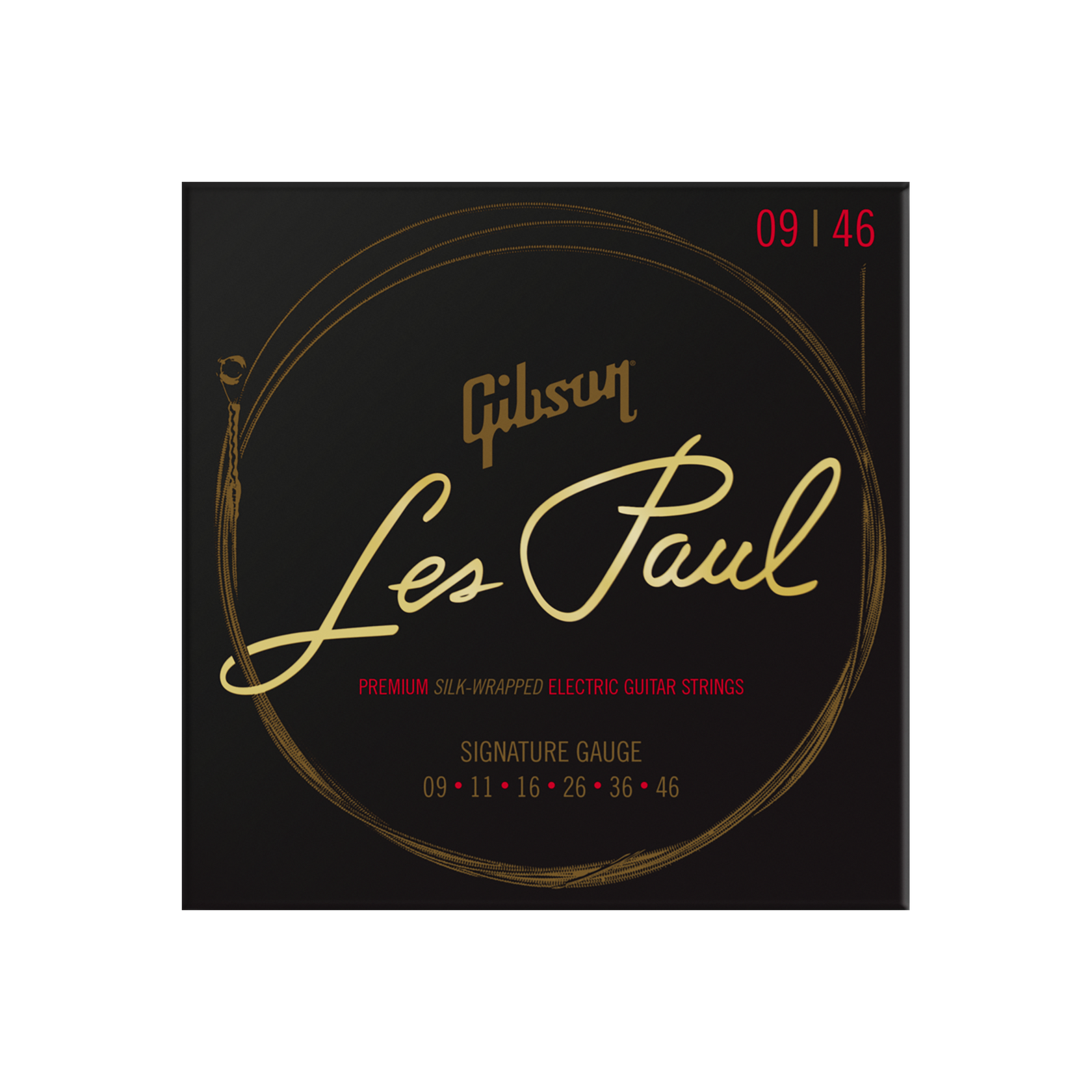 Gibson Les Paul Premium Strings 09-046 Signature – Image 1