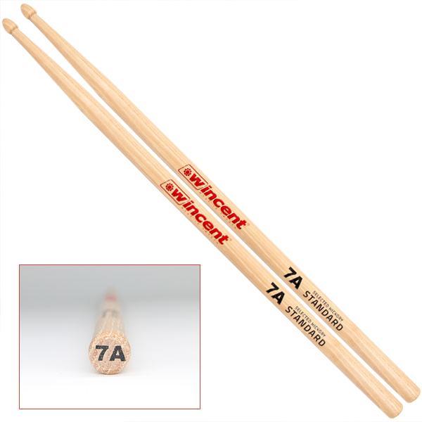 Wincent - wincent 7A Hickory drumsticks - TearDrop