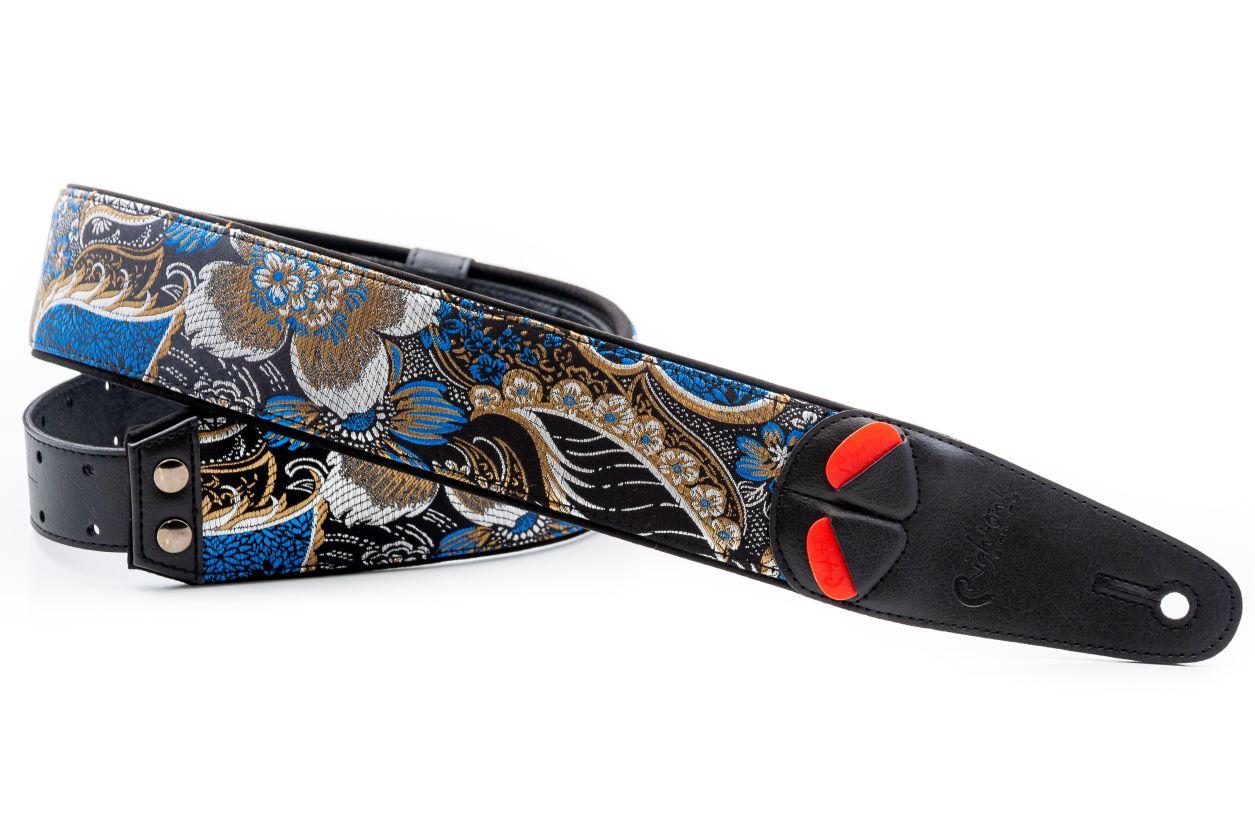 Guitar Strap Mojo Hokkaido Black Right On – Image 1