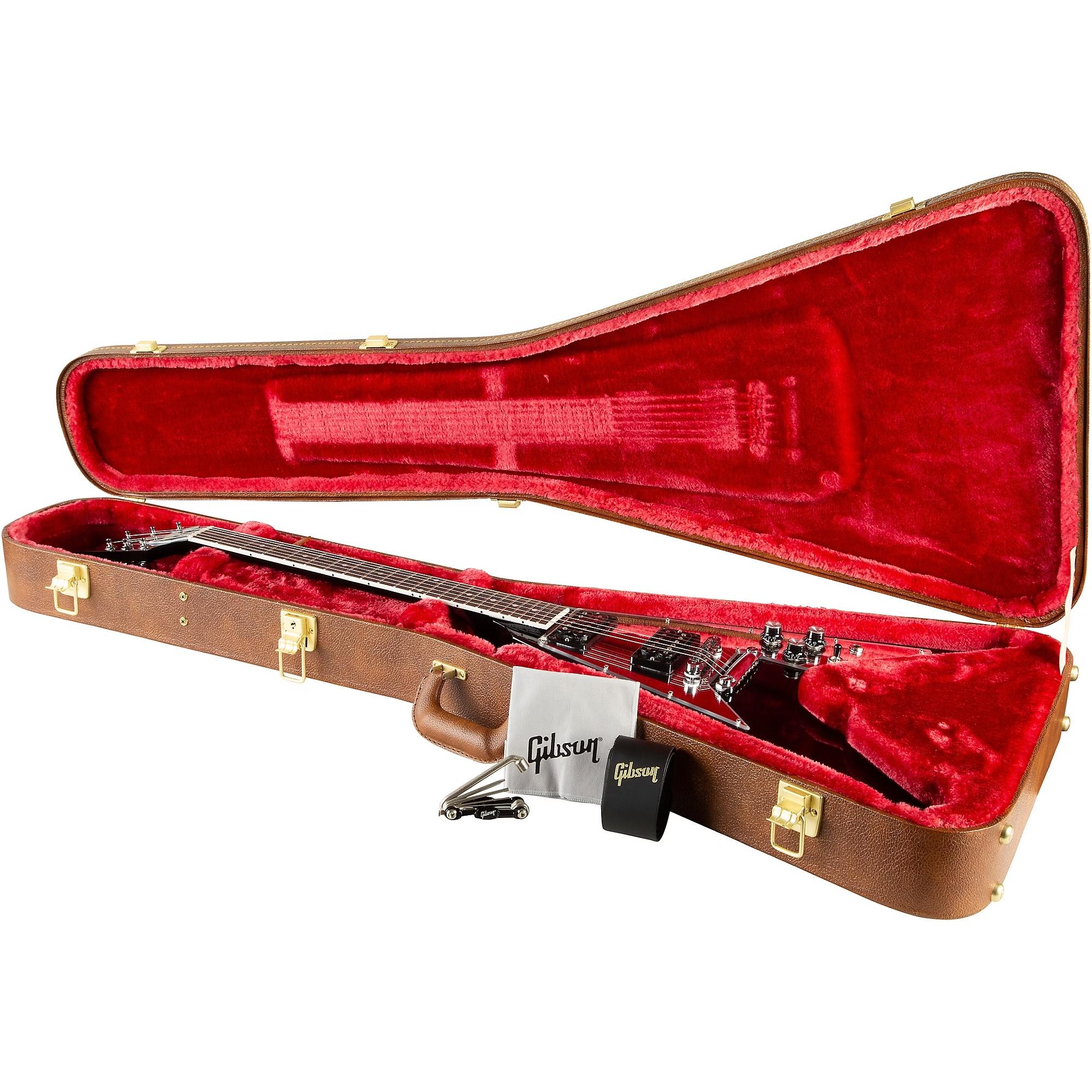 Gibson Flying-V 70s Mirror Ebony Ltd