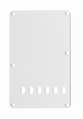 ALL PARTS® PLAQUE ARRIÈRE POUR FENDER® STRAT® 1.52mm 1 PLI BLANC – Image 1