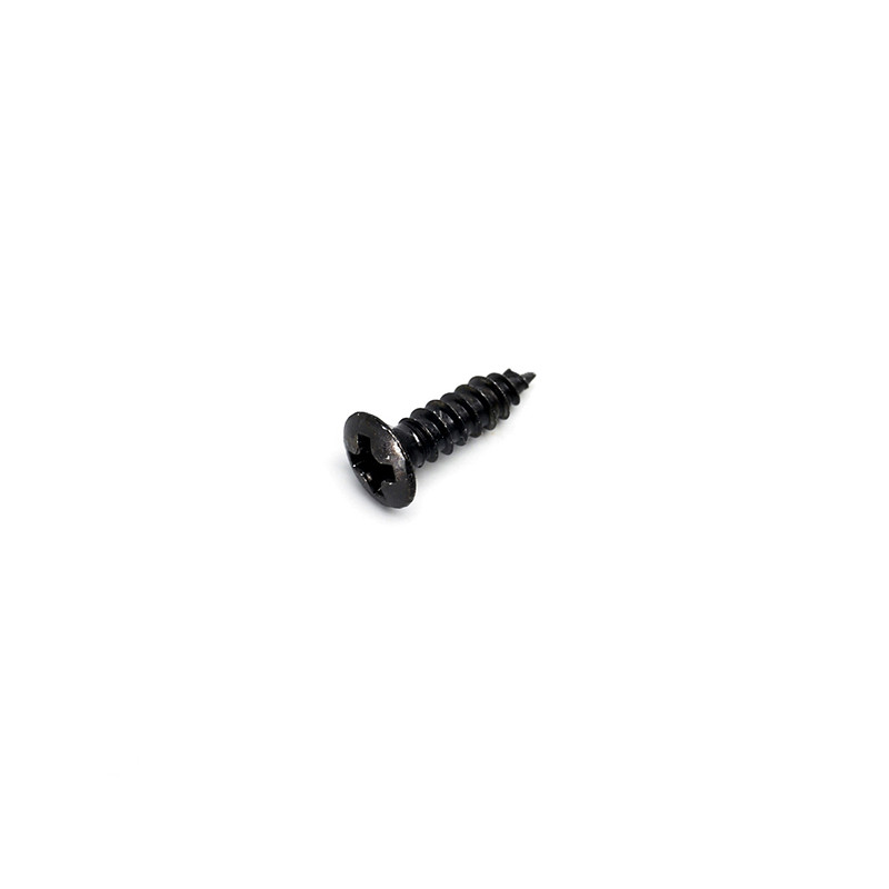 VIS PLAQUE DE PROTECTION TYPE FENDER® NOIR (100pcs)