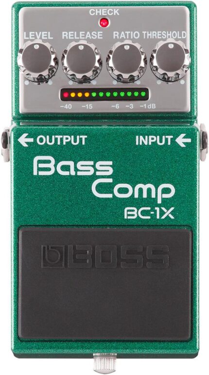 BOSS BASS BC-1X - NEXT GENERATION BASS COMPRESSOR WITH MDP TECHNOLOGY