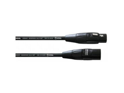 CORDIAL CIM 5 FM câble microphone SilverLine, 5m