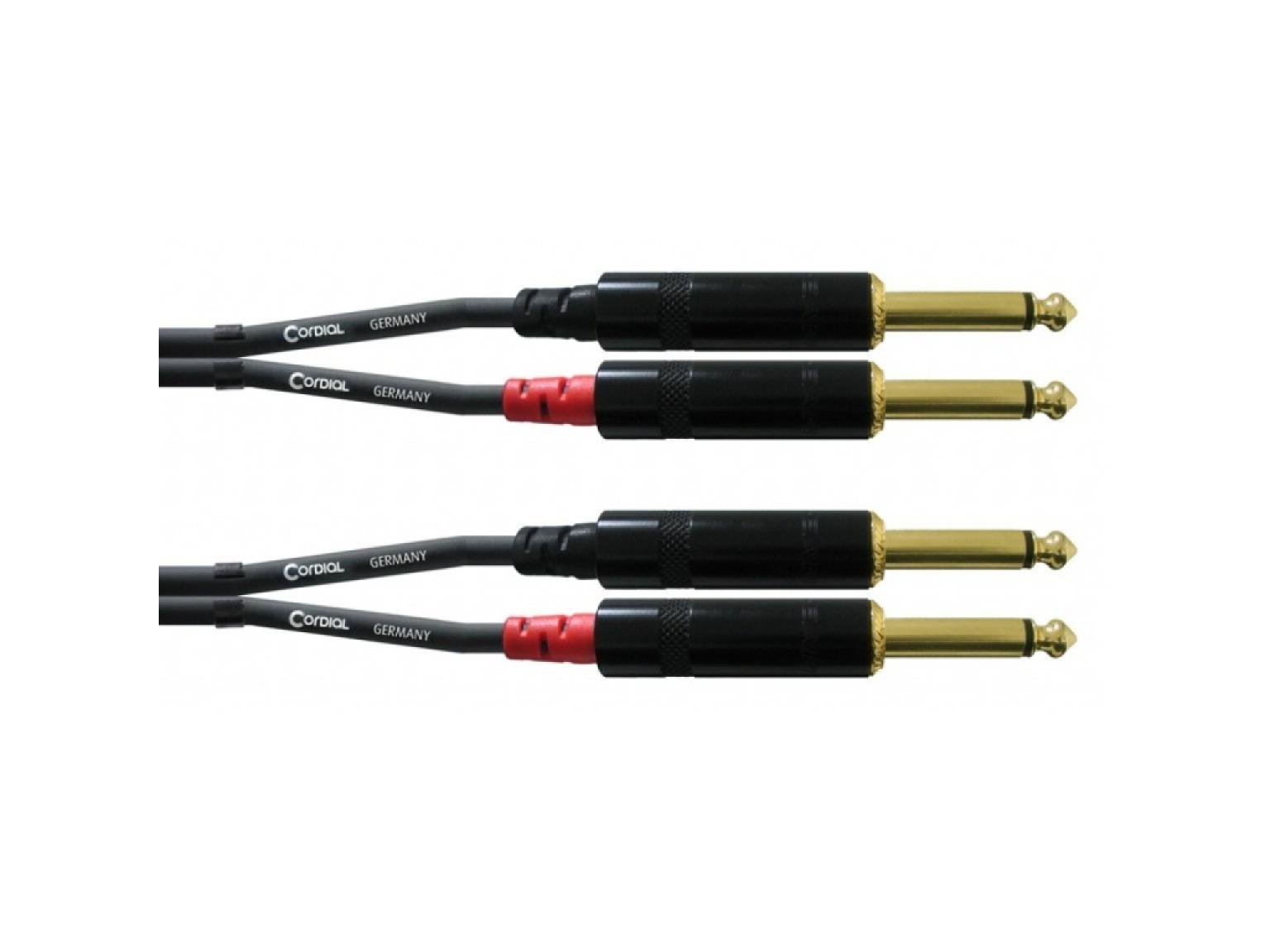CORDIAL CFU 3 PP cable patch, 3m, Jack - Jack – Image 1