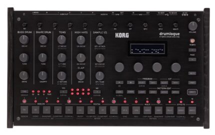 KORG Drummachine hybrid, 4 analog-, 7 digital Parts
