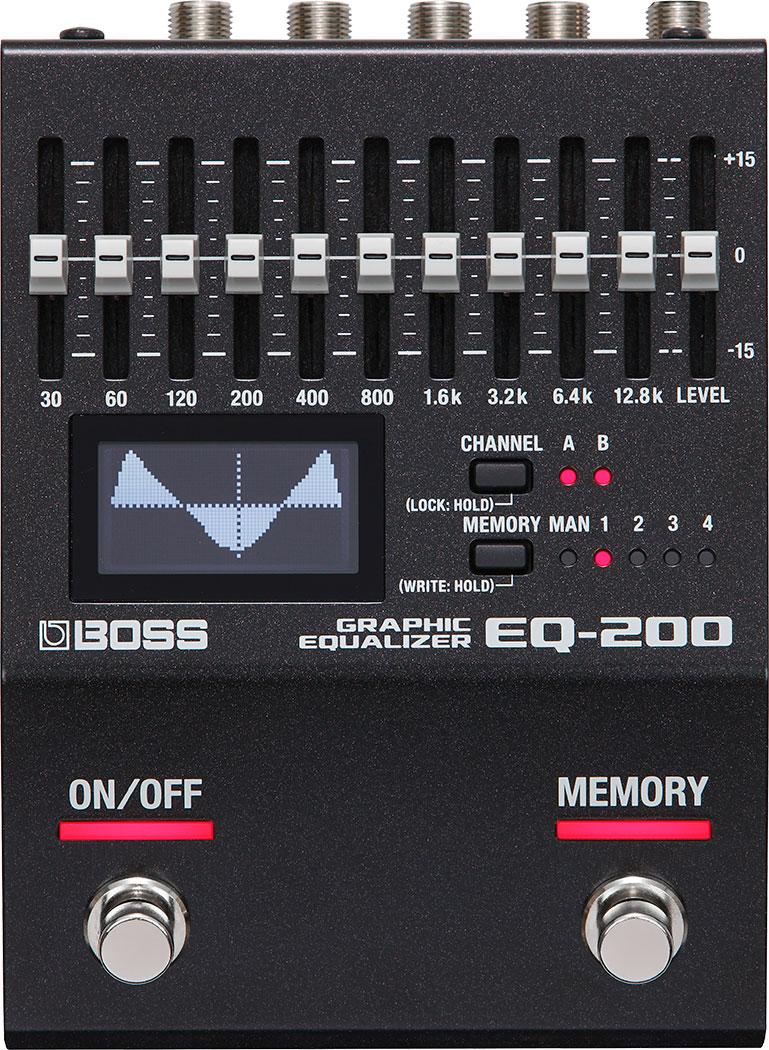 BOSS DYNAMICS / FILTERING EQ-200 - 10 BAND GRAPHIC EQUALIZER WITH MIDI – Image 1