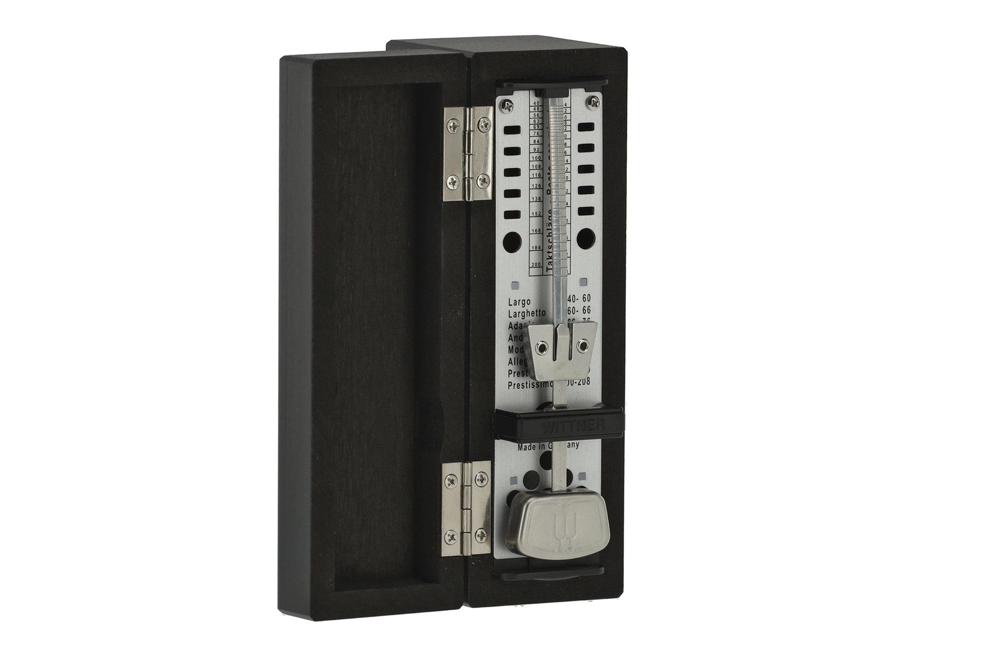 Wittner Métronome Taktell Super Mini Noir mat 880260 – Image 1