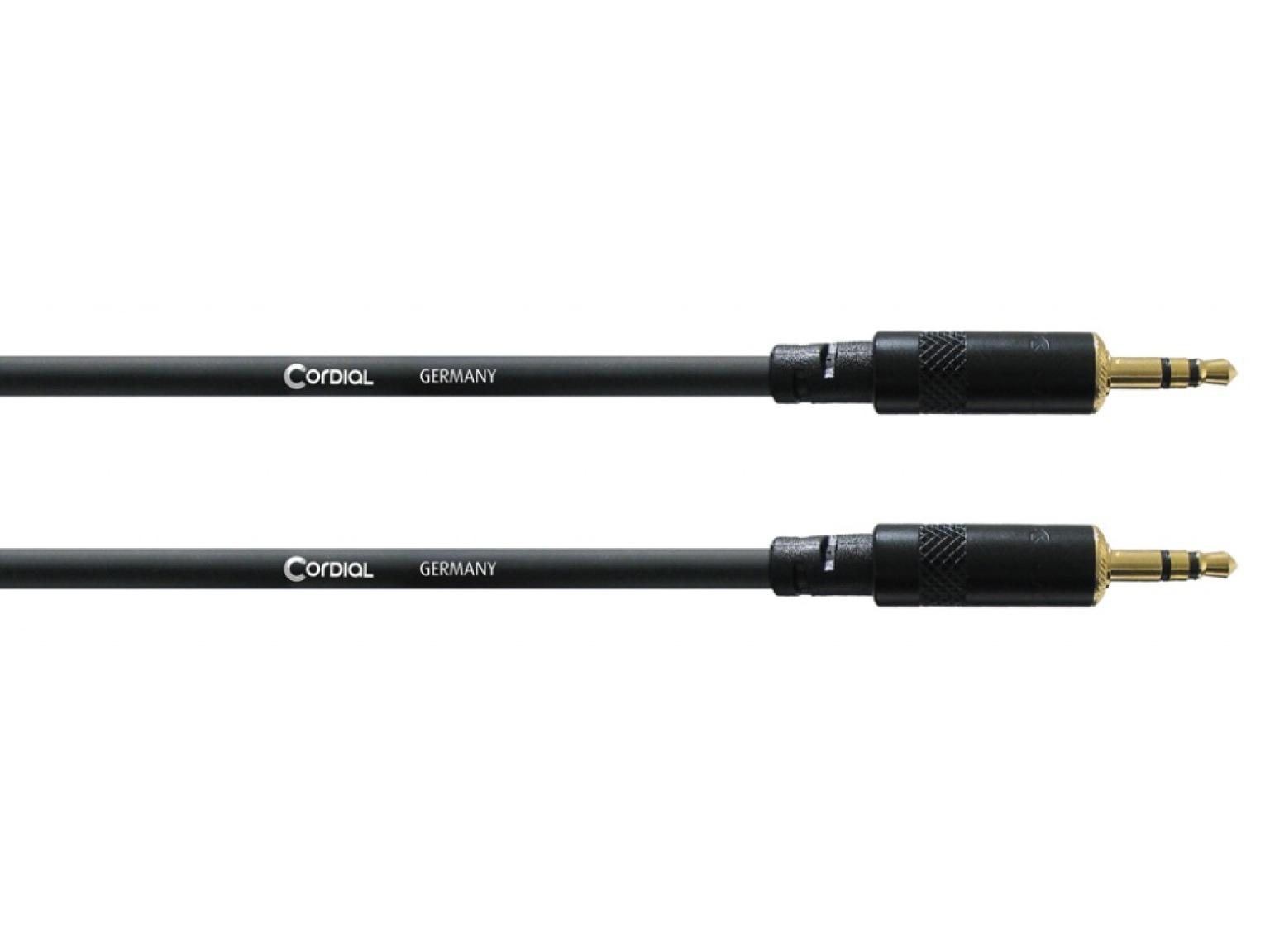 CORDIAL CFS 3 WW câble studio, 3m, MiniJack sym. – Image 1