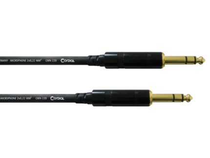 CORDIAL CFM 3 VV câble studio, 3m, Jack sym.