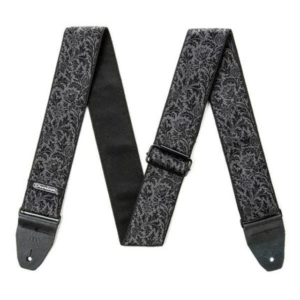 Dunlop - Sangle, D-67 Series Jacquard-woven 50mm, Black Thistle