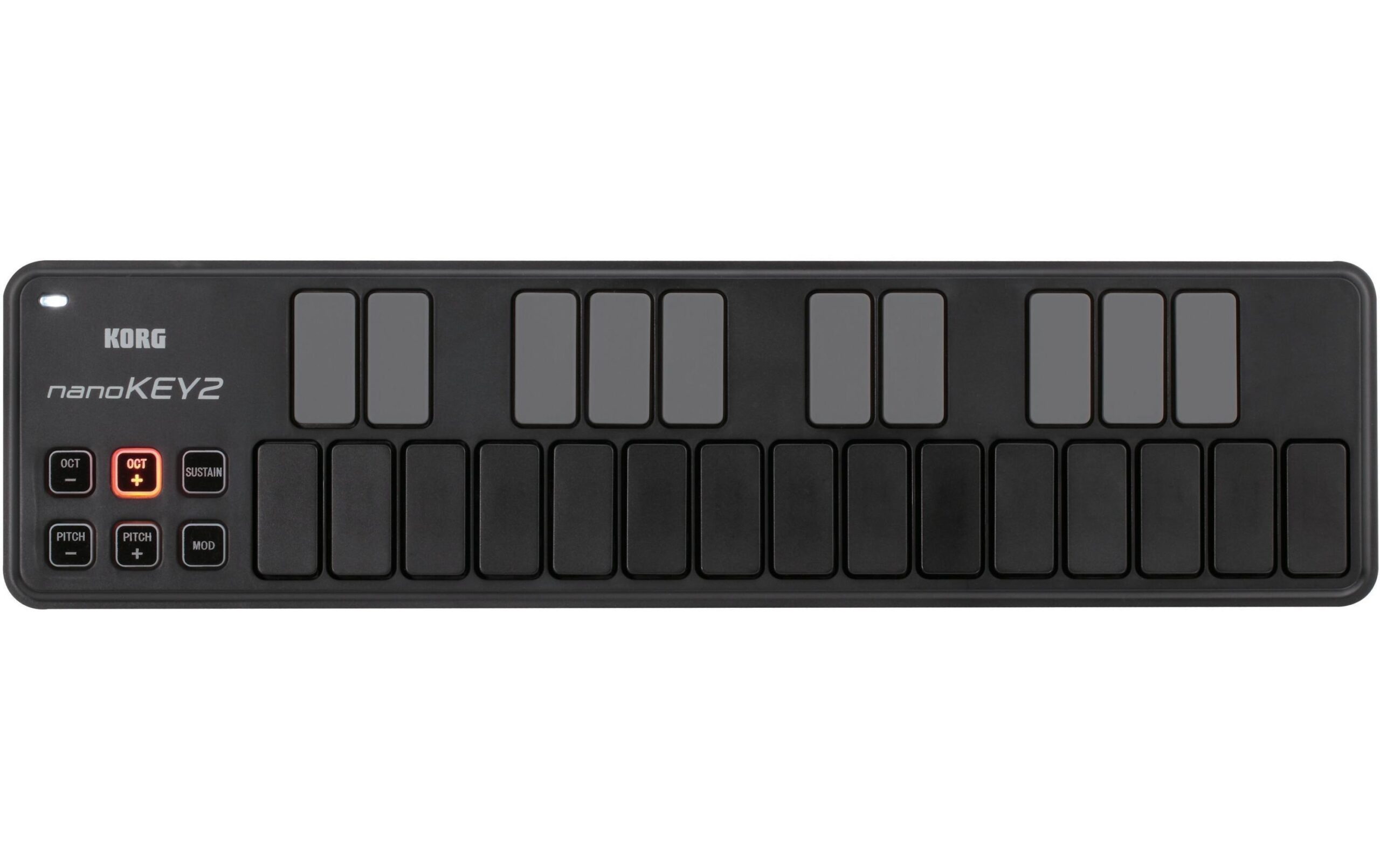 KORG USB-Controller, nanoKEY2, 25 Tasten, schwarz – Image 1