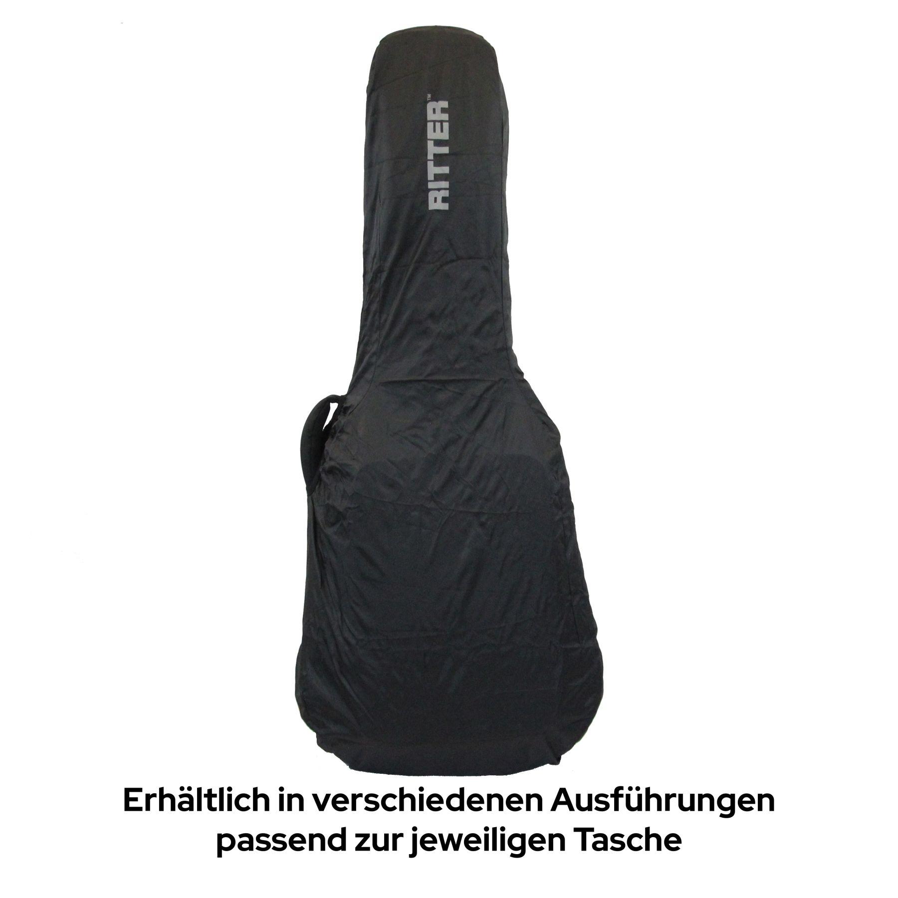 Ritter Regenschutz/-hulle E-Gitarre Rain cover Electric Guitar schwarz – Image 1