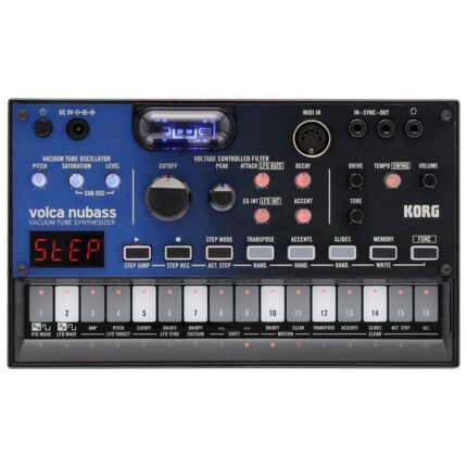 KORG Synthesizer, analog, volca nubass, Vacuum Tube Synthesizer, Seque