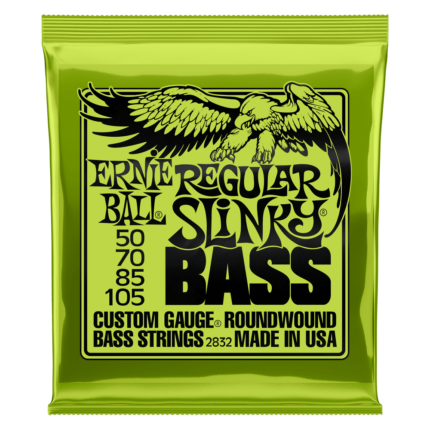 ERNIE BALL Saitensatz, E-Bass, Slinky, Regular 50-105