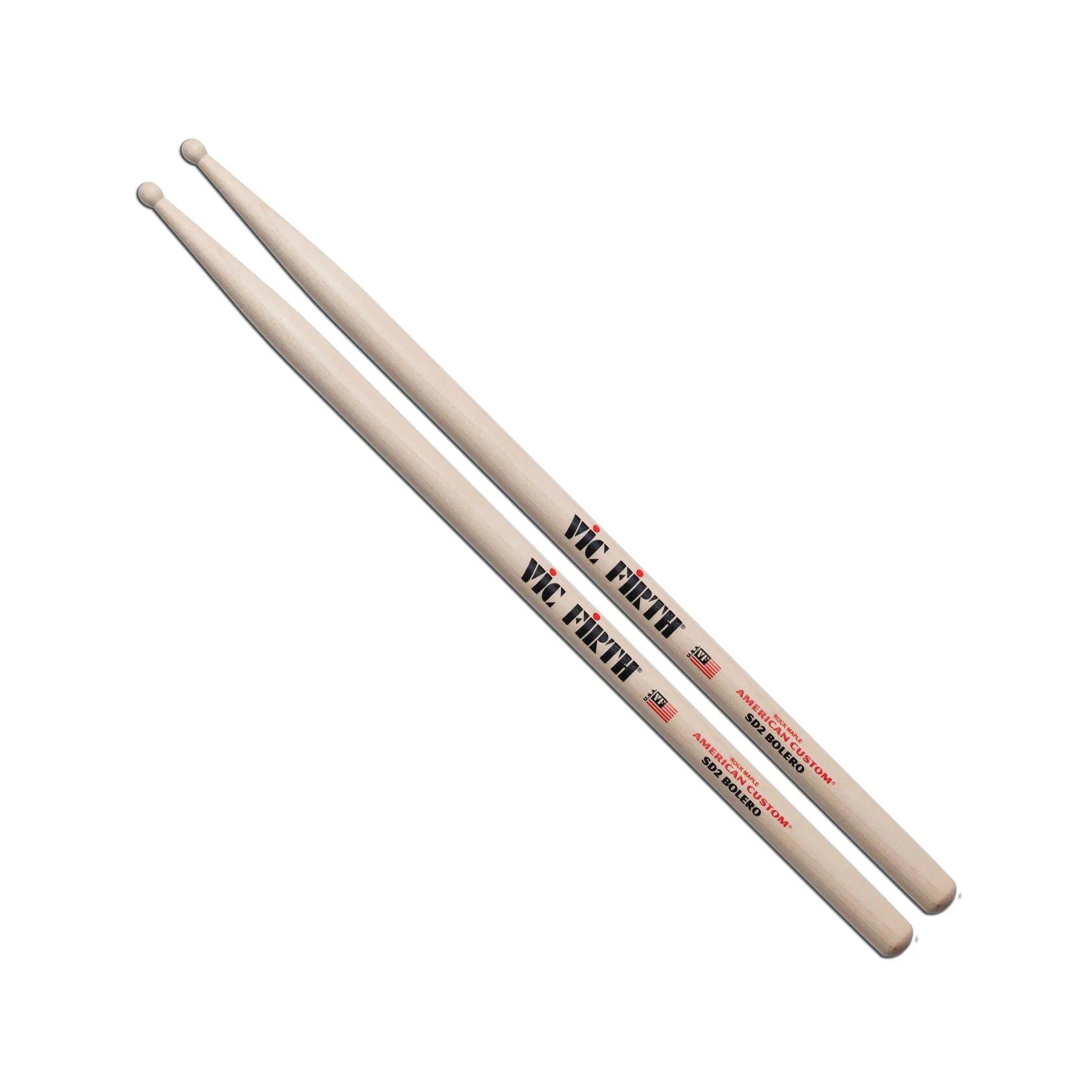 VIC FIRTH Drum Sticks, American Custom Serie, SD2 – Image 1