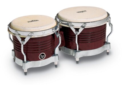 Latin Percussion Bongos Matador bois Almond Brown