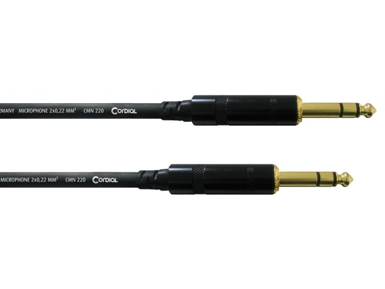 CORDIAL CFM 1.5 VV câble studio, 1.5m, Jack sym. – Image 1