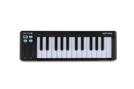 Arturia MicroLAB mk3 Universal MIDI controller Black