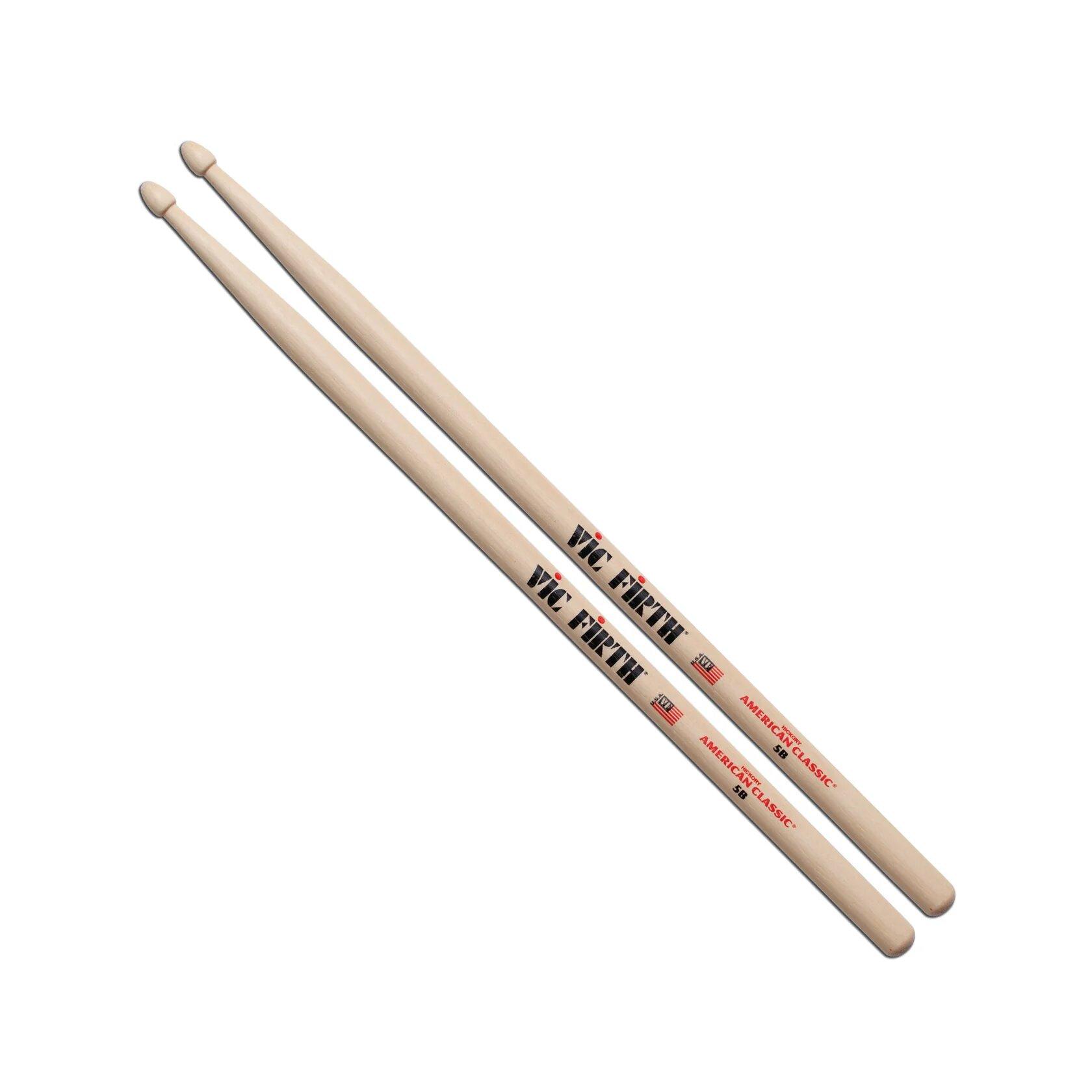 VIC FIRTH Drum Sticks, American Classic Serie, 5B – Image 1