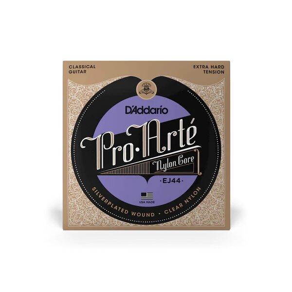 D'Addario Cordes en nylon pour guitare classique D'Addario Pro-Arte EJ44, Extra Hard – Image 1