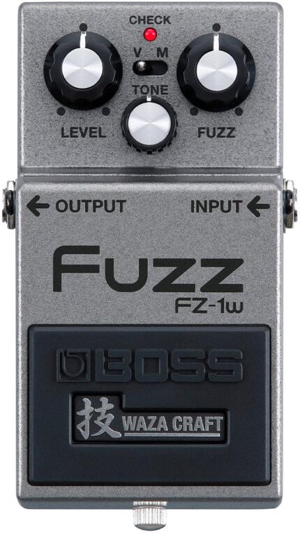 BOSS OVERDRIVE / DISTORTION FZ-1W - ALL ORIGINAL, WAZACRAFT, MADE IN JAPAN, SILICON TRANSISTOR BASED FUZZ CIRCUIT WITH VINTAGE & MODERN MODES