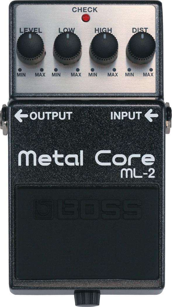 BOSS OVERDRIVE / DISTORTION ML-2 - METAL CORE – Image 1