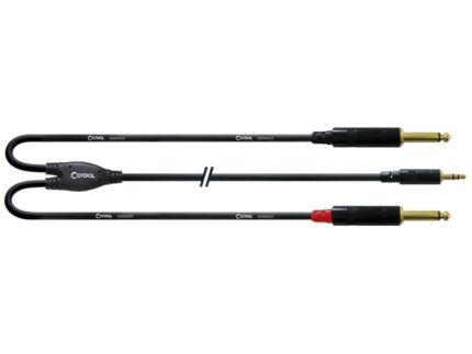 CORDIAL CFY 1.5 WPP câble Y, 1.5m, MiniJack- 2x Jack