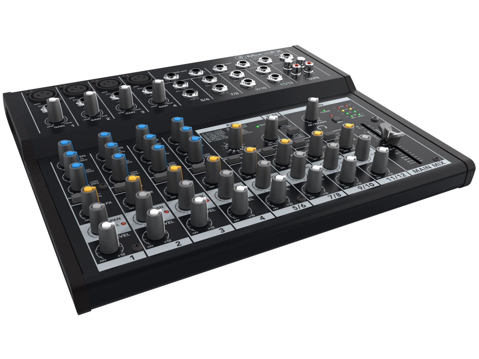 MACKIE Mix12FX - Table de mixage 12 canaux avec effets numériques – Image 1