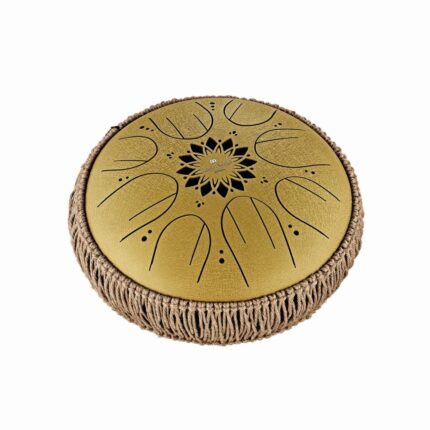 MEINL Sonic Energy Steel Tongue Drums Medium Octave Steel Tongue Drum - C Major - Gold