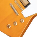Epiphone Explorer Korina White Pickguard Aged Natural including Case – Image 7