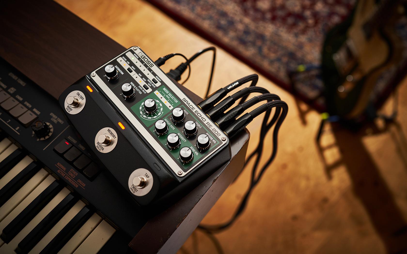 BOSS DELAY / REVERB RE-202 - FLAGSHIP SPACE ECHO PEDAL WITH PRESETS, MIDI AND ADDITIONAL PARAMETER CONTROL – Image 1