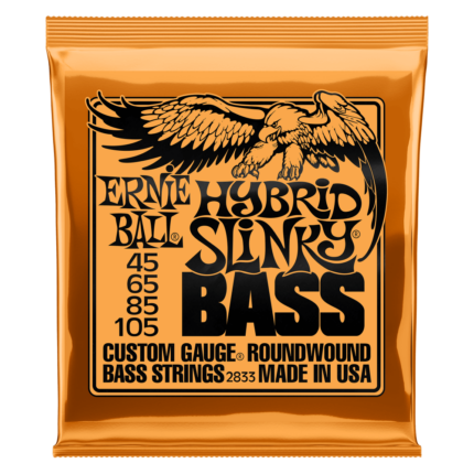 ERNIE BALL Saitensatz, E-Bass, Slinky, Hybrid 45-105