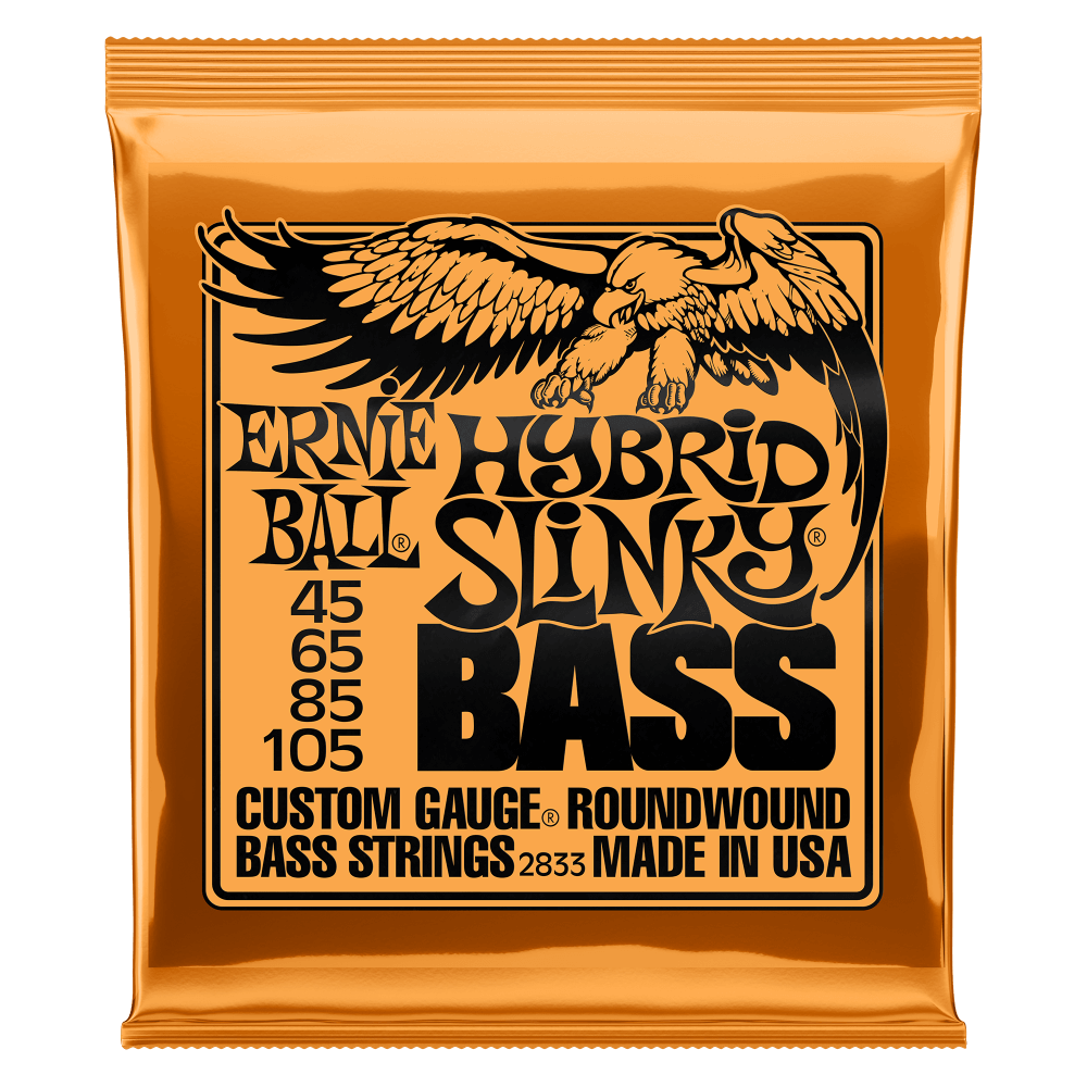 ERNIE BALL Saitensatz, E-Bass, Slinky, Hybrid 45-105 – Image 1