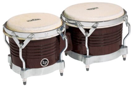 Latin Percussion Bongos Matador bois Dark Wood
